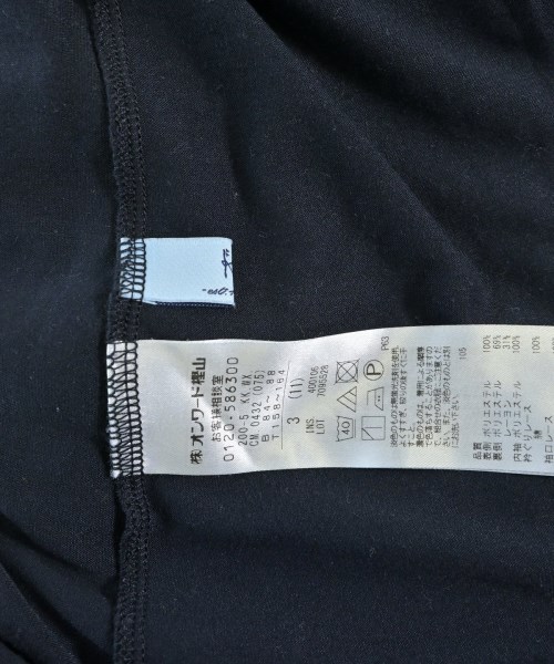 組曲（クミキョク）ブラウス 黒 サイズ:3(M位) レディース/2200642771162