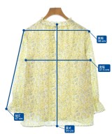 組曲（クミキョク）ブラウス 黄 サイズ:2(M位) レディース/2200643503052