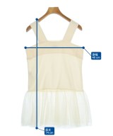 組曲（クミキョク）タンクトップ 白 サイズ:2(M位) レディース/2200665891151