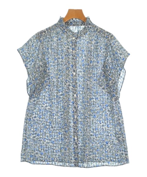 組曲(クミキョク)ブラウス 青 サイズ:5(L位)/2200668115063