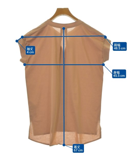 組曲（クミキョク）Tシャツ・カットソー 茶 サイズ:2(M位) レディース/2200678838082