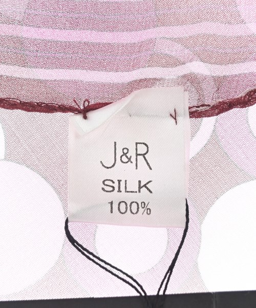 J&R（ジェイアンドアール）バンダナ・スカーフ 赤 サイズ:- レディース/2200619059057