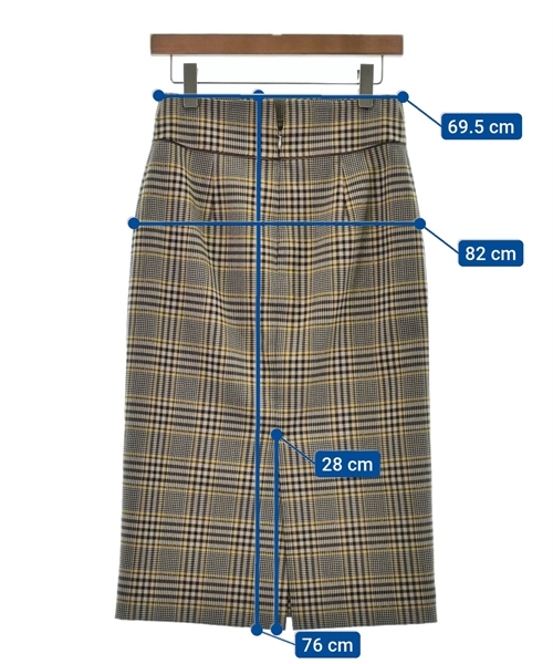 美品]ROPE ロペ リバーシブルスカート 不味 サイズ38 着用短時間2回のみ