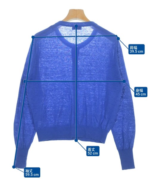 ROPE（ロペ）カーディガン 青 サイズ:38(M位) レディース/2200615992327