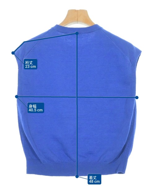 ROPE（ロペ）ベスト/ノースリーブ 青 サイズ:38(M位) レディース/2200615992334