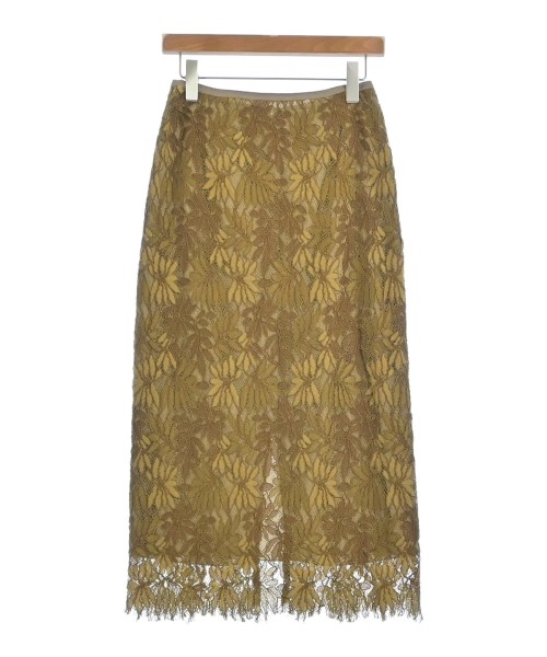 ROPE（ロペ）ロング・マキシ丈スカート 茶 サイズ:36(S位) レディース/2200615569154