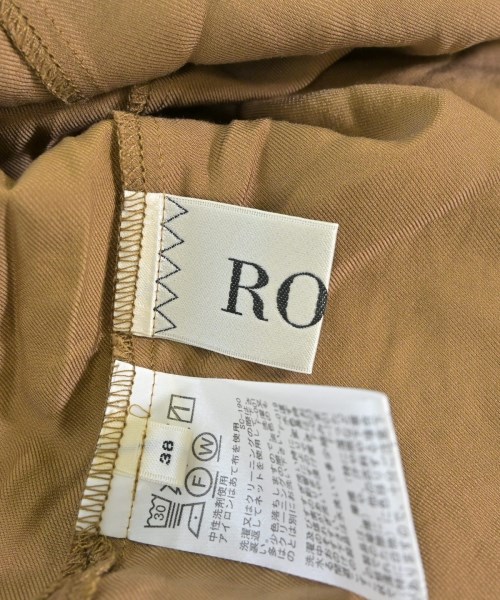ROPE（ロペ）カジュアルシャツ 茶 サイズ:38(M位) レディース/2200615569277