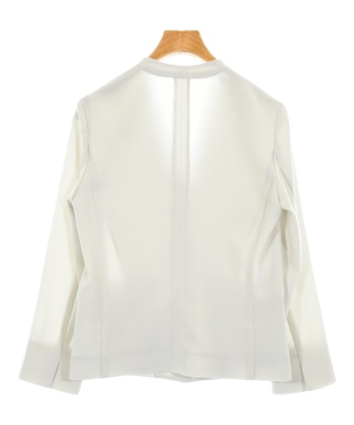 ROPE（ロペ）ノーカラージャケット 白 サイズ:36(S位) レディース/2200637657037