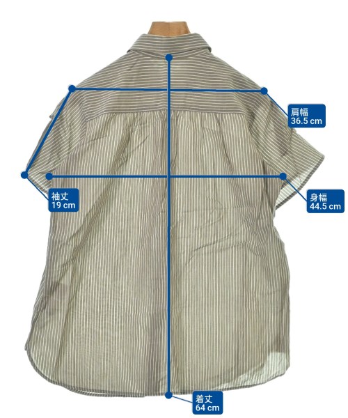 ROPE（ロペ）ブラウス 茶 サイズ:38(M位) レディース/2200633985103