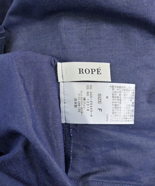 ROPE（ロペ）シャツワンピース 紺 サイズ:F レディース/2200629730168