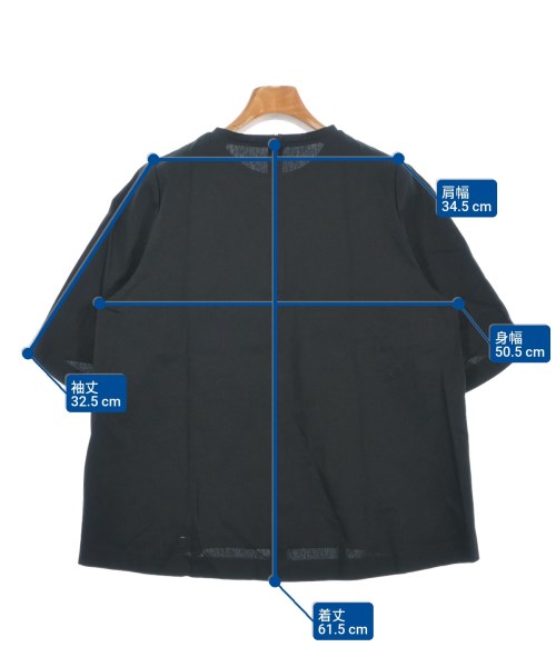 ROPE（ロペ）Tシャツ・カットソー 黒 サイズ:38(M位) レディース/2200628218254