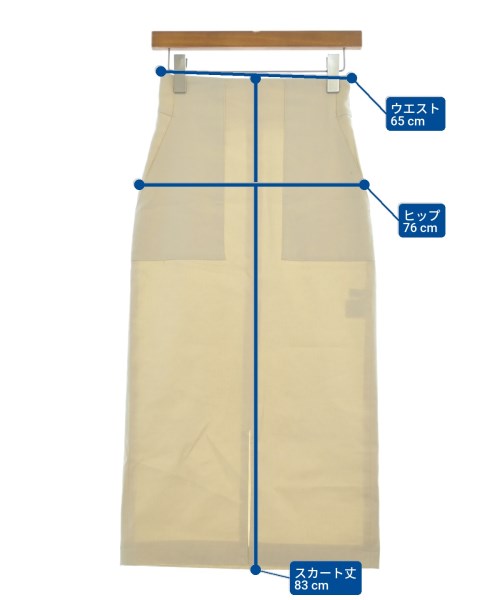 ROPE（ロペ）ロング・マキシ丈スカート 白 サイズ:36(S位) レディース/2200628218377