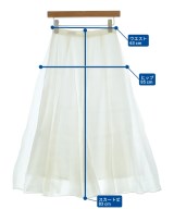 ROPE（ロペ）ロング・マキシ丈スカート 白 サイズ:36(S位) レディース/2200628218407