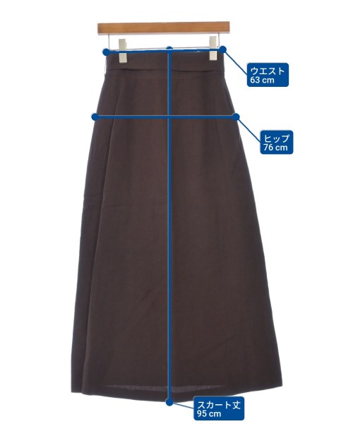 ROPE（ロペ）ロング・マキシ丈スカート 赤 サイズ:36(S位) レディース/2200628218445