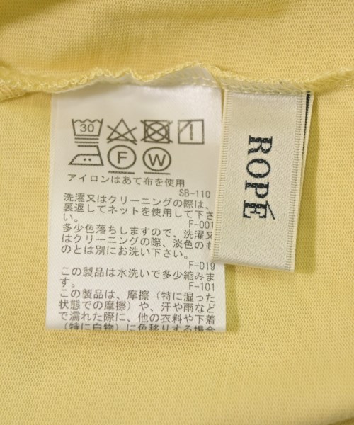 ROPE（ロペ）Tシャツ・カットソー 黄 サイズ:F レディース/2200635905130