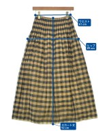 ROPE（ロペ）ロング・マキシ丈スカート 茶 サイズ:38(M位) レディース/2200608672144