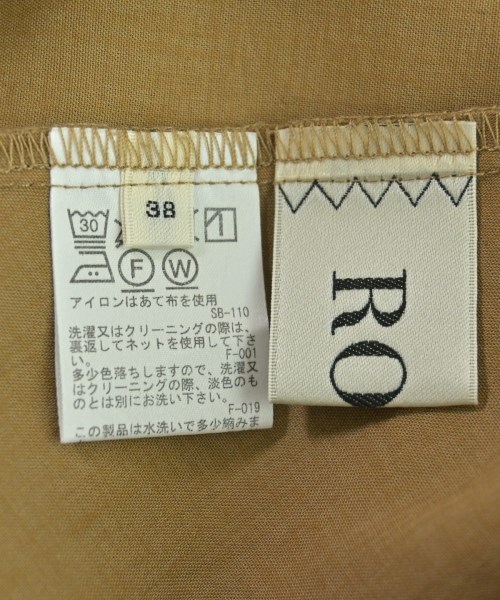 ROPE（ロペ）ブラウス 茶 サイズ:38(M位) レディース/2200608672175