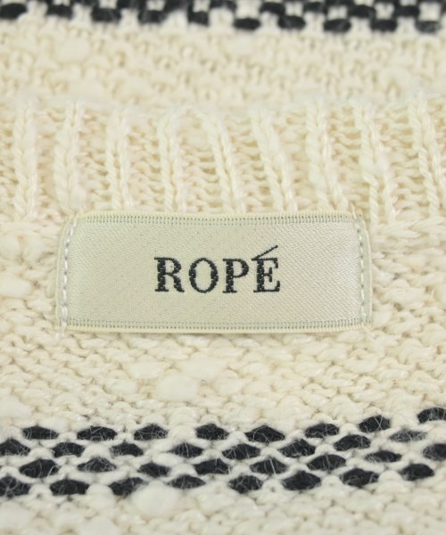 ROPE（ロペ）ノーカラージャケット 白 サイズ:F レディース/2200611753083
