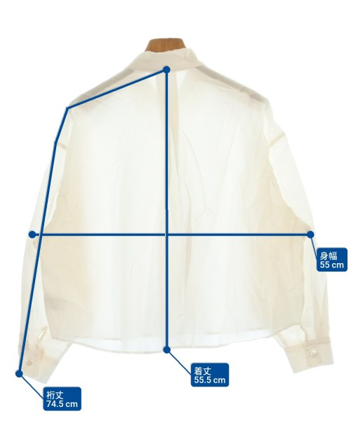 ROPE（ロペ）カジュアルシャツ 白 サイズ:36(S位) レディース/2200611391056