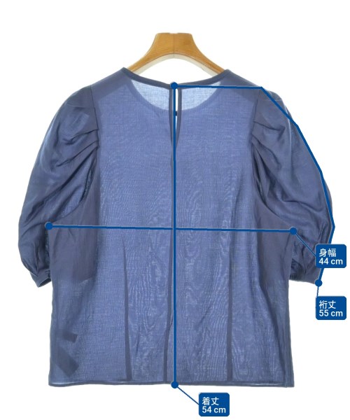 ROPE（ロペ）ブラウス 青 サイズ:F レディース/2200631623014