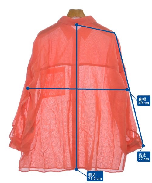 ROPE（ロペ）カジュアルシャツ オレンジ サイズ:38(M位) レディース/2200618920044