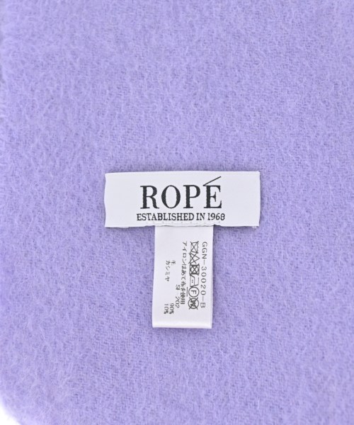 ROPE（ロペ）マフラー 紫 サイズ:- レディース/2200610672125