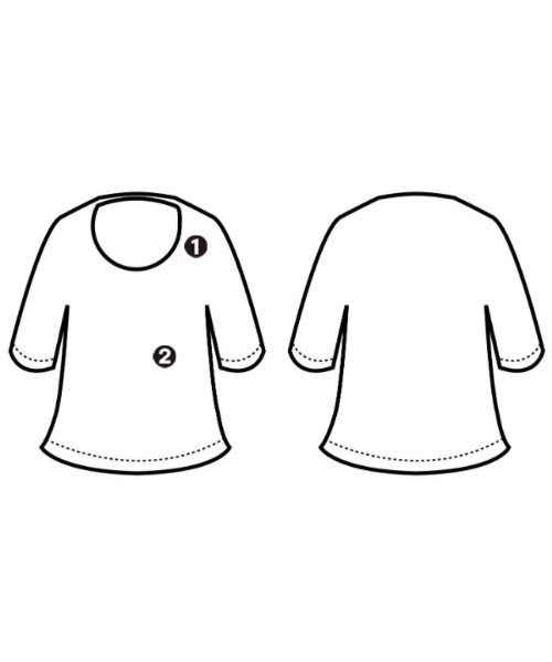 ROPE（ロペ）ブラウス 紺 サイズ:38(M位) レディース/2200616235065