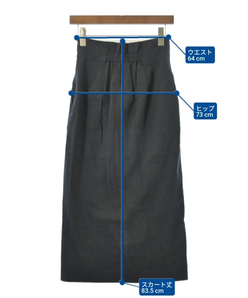 ROPE（ロペ）ロング・マキシ丈スカート グレー サイズ:36(S位) レディース/2200668000017