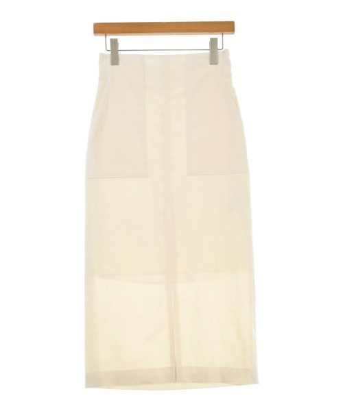 ROPE(ロペ)ロング・マキシ丈スカート 白 サイズ:38(M位)/2200672053078