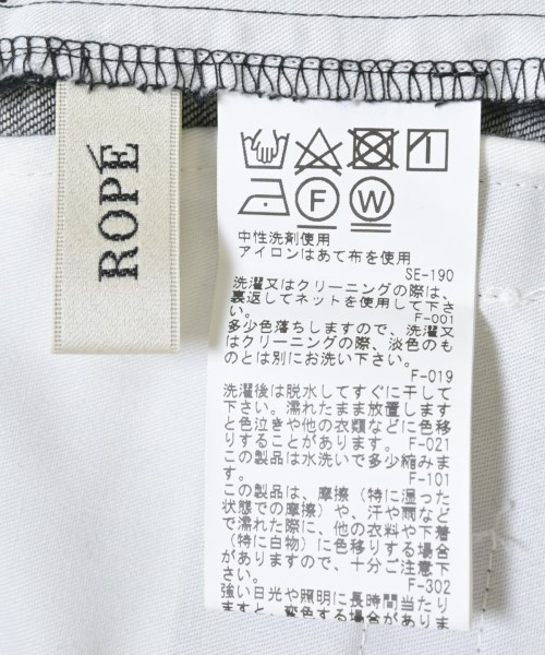 ROPE（ロペ）デニムパンツ 黒 サイズ:36(S位) レディース/2200672284014
