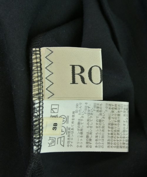 ROPE（ロペ）Tシャツ・カットソー 黒 サイズ:38(M位) レディース/2200672284151