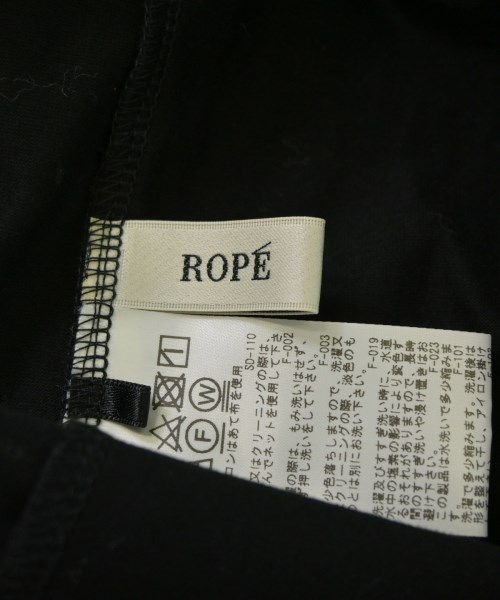 ROPE（ロペ）Tシャツ・カットソー 黒 サイズ:38(M位) レディース/2200672284168