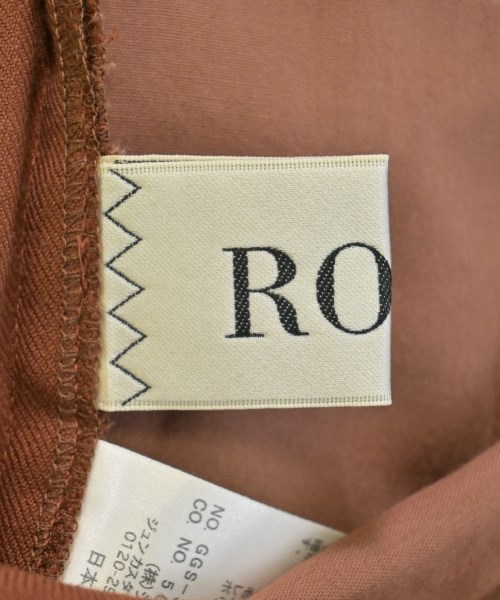 ROPE（ロペ）スラックス 茶 サイズ:36(S位) レディース/2200674692046
