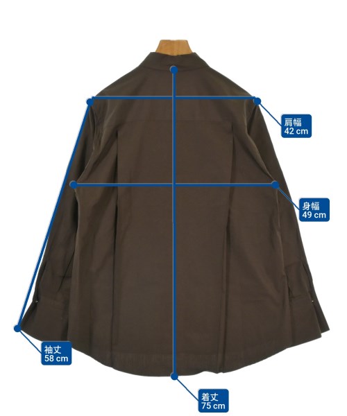 ROPE（ロペ）カジュアルシャツ 茶 サイズ:F レディース/2200675622028