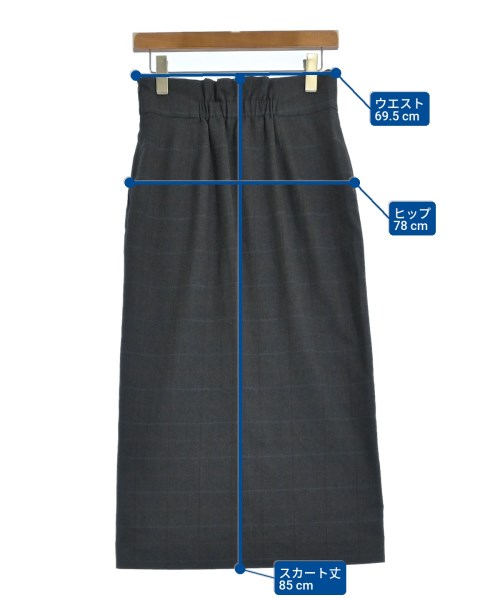 ROPE（ロペ）ロング・マキシ丈スカート 紺 サイズ:40(M位) レディース/2200674948044