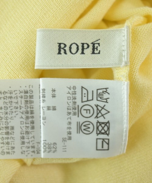 ROPE（ロペ）ニット・セーター 黄 サイズ:F レディース/2200675655057