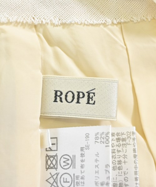 ROPE（ロペ）スラックス 白 サイズ:38(M位) レディース/2200690742022