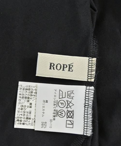 ROPE（ロペ）Tシャツ・カットソー 黒 サイズ:38(M位) レディース/2200693307143