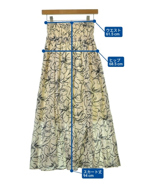 ROPE（ロペ）ロング・マキシ丈スカート ベージュ サイズ:38(M位) レディース/2200645461077