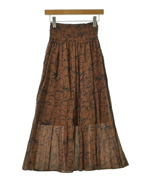 ROPE（ロペ）ロング・マキシ丈スカート 茶 サイズ:36(S位) レディース/2200651170093