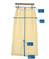 ROPE（ロペ）ロング・マキシ丈スカート 黄 サイズ:38(M位) レディース/2200650471061