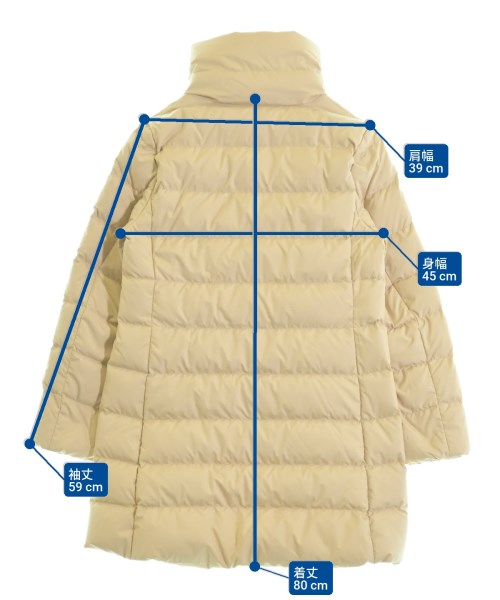 ROPE（ロペ）ダウンコート ベージュ サイズ:36(S位) レディース/2200658527012