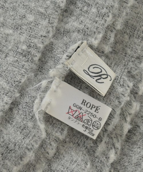 ROPE（ロペ）ストール グレー サイズ:- レディース/2200653996066