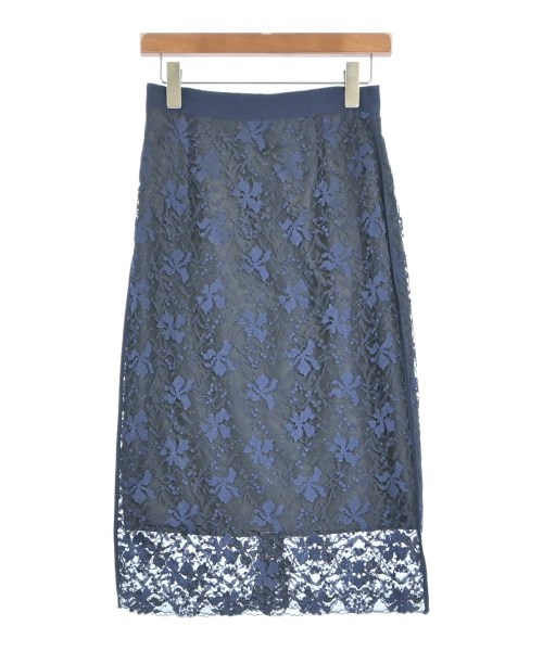 ROPE(ロペ)ロング・マキシ丈スカート 紺 サイズ:36(S位)/2200661966020