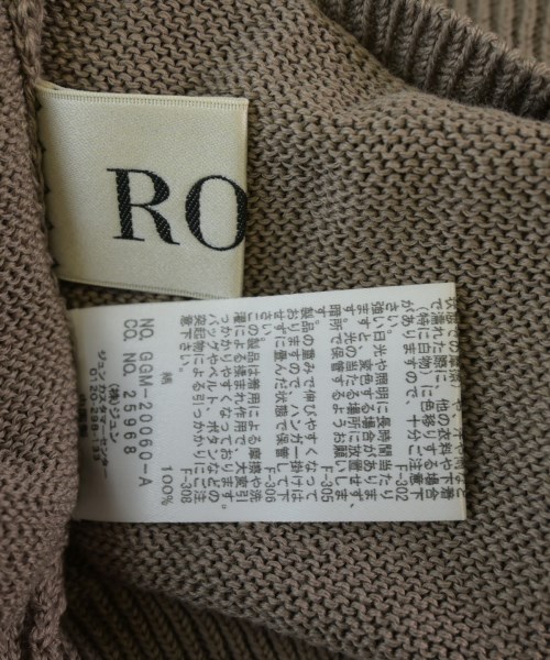ROPE（ロペ）ニット・セーター 茶 サイズ:38(M位) レディース/2200710460059