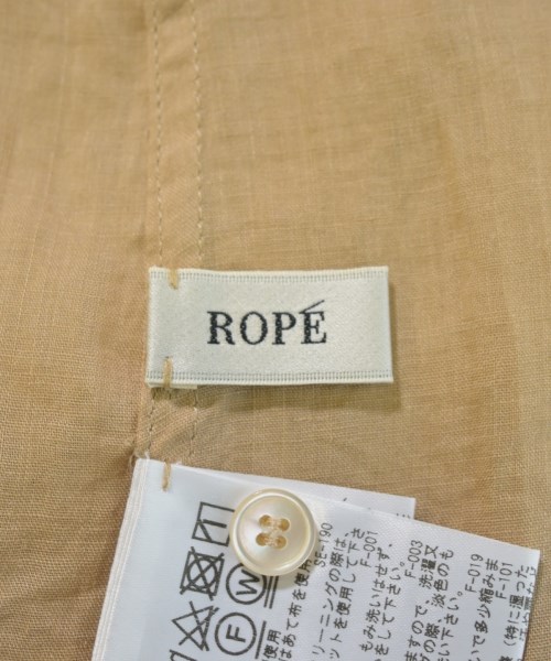 ROPE（ロペ）カジュアルシャツ ベージュ サイズ:38(M位) レディース/2200714822075