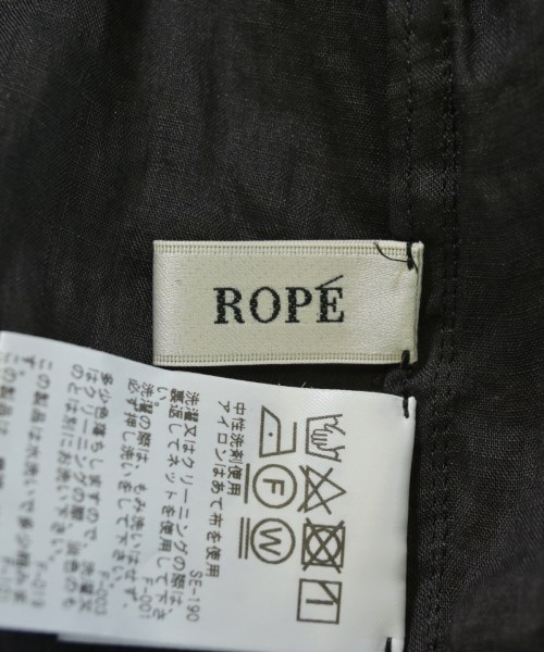 ROPE（ロペ）カジュアルシャツ 黒 サイズ:38(M位) レディース/2200718724092