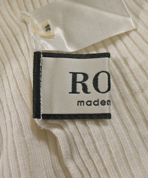 MADEMOISELLE ROPE（マドモアゼル ロペ）ニット・セーター 白 サイズ:38(M位) レディース/2200718877187