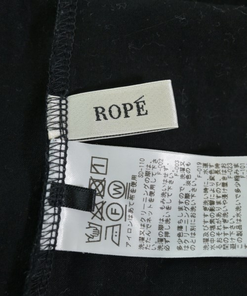 ROPE（ロペ）Tシャツ・カットソー 黒 サイズ:38(M位) レディース/2200623981030