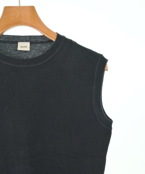 ROPE（ロペ）ベスト 黒 サイズ:-(S位) レディース/2200637144124